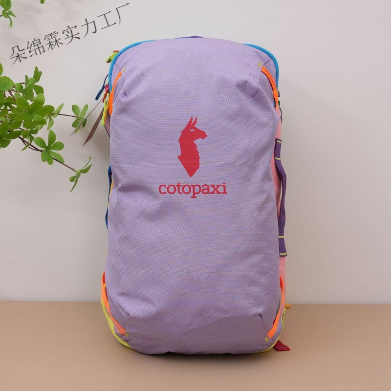 Women Bags Large - Waterproof Color Block Backpack Men Women