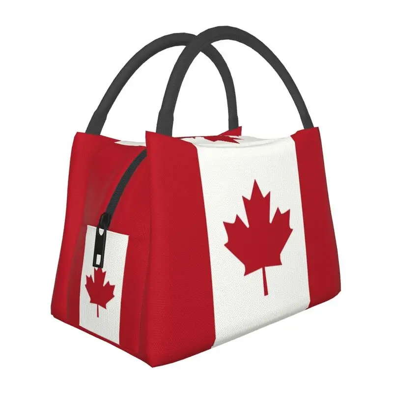 Women Bags In Canada - Flag Of Canada Insulated Lunch Bags