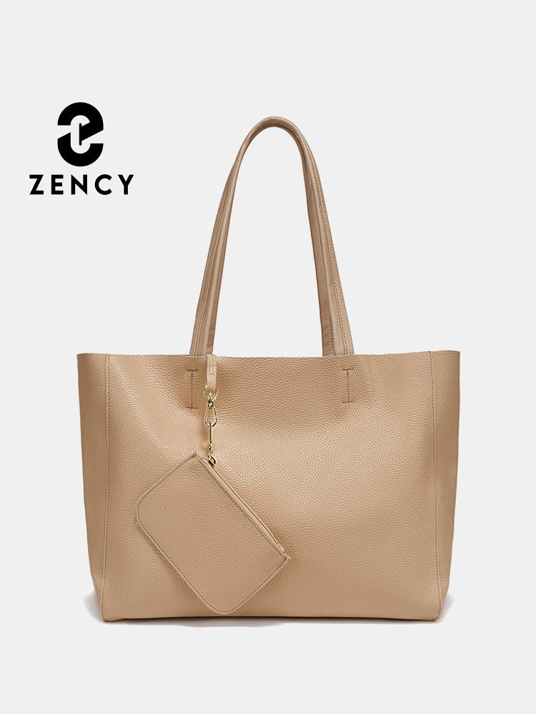 Women Bags For Work - Zency Genuine Leather Large Tote Bags