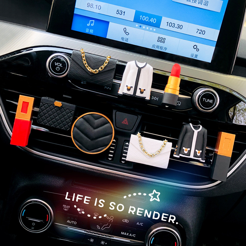 Women Bags Outlet - Creative Lipstick Bag Style Car Perfume