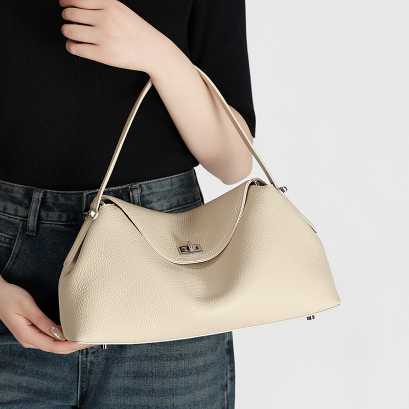 Women Bags For Airport - Women's high-quality cowhide large capacity casual