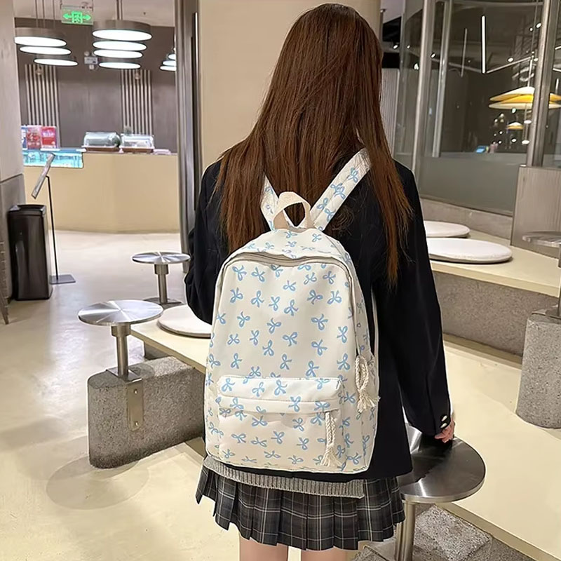 Women Floral Nylon Backpack 6  - Women Bags Large 评论和价格