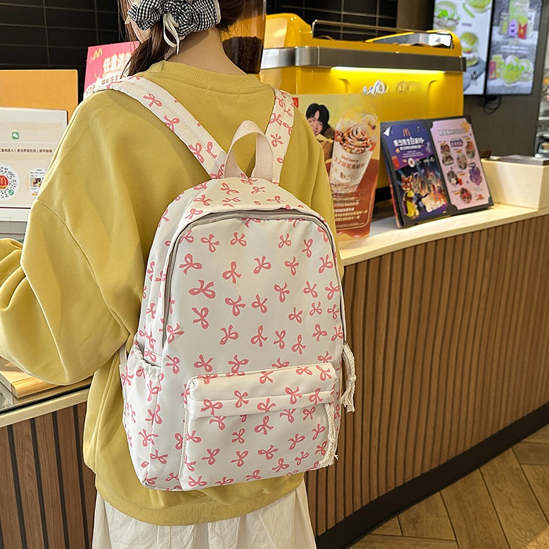 Women Floral Nylon Backpack 6  - Women Bags Large 评论和价格