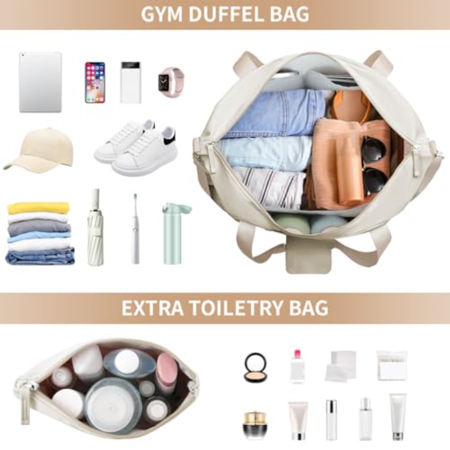 Gym Bag for Women, Personal It - Women Bags Leather 评论和价格