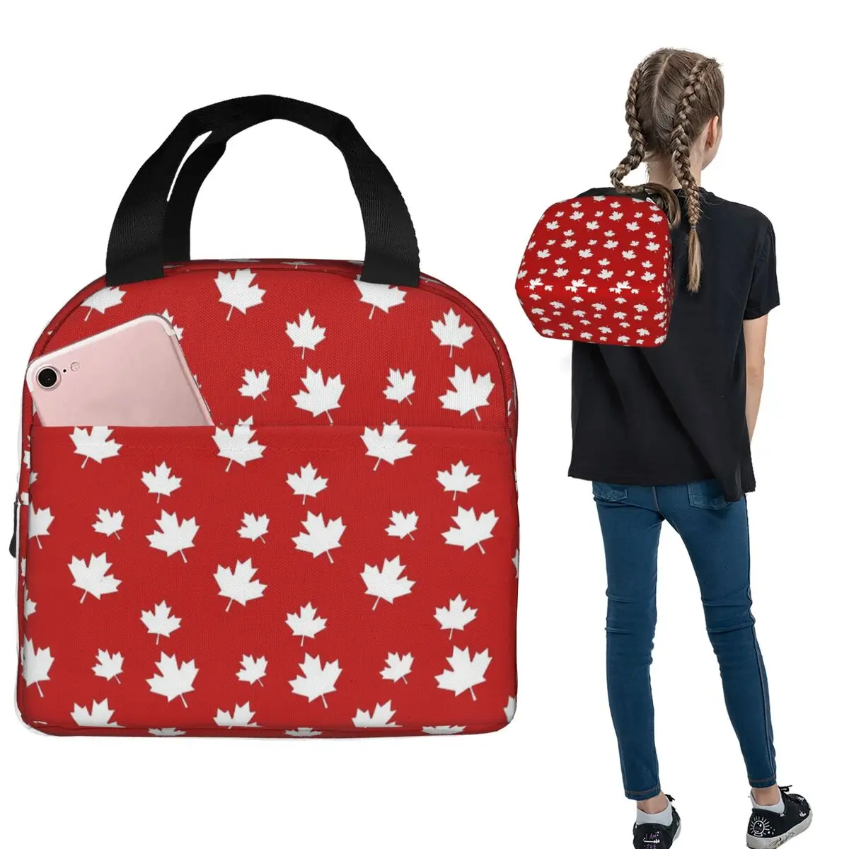 Canada Maple Leaf Flag Pattern - Women Bags In Canada 评论和价格