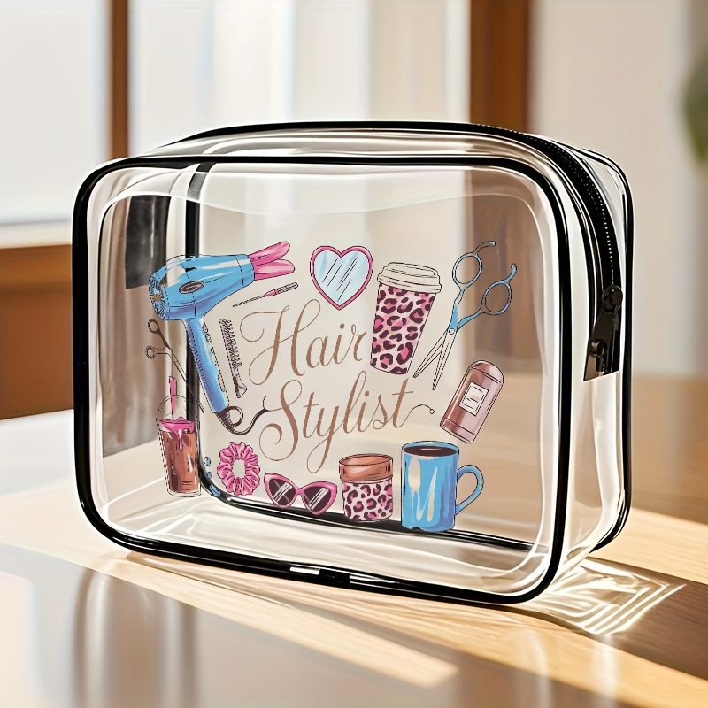 1pc Clear Makeup Bag Transpare - Women Bags For Airport 评论和价格