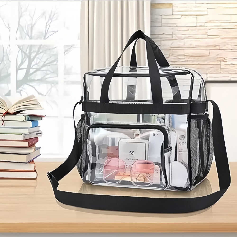 Clear Tote Bag Heavy Duty Plas - Women Bags For Work 评论和价格