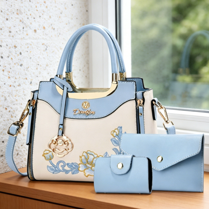 3-piece set of high-quality em - Women Bags For Work 评论和价格