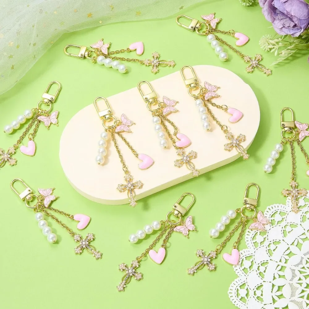 5-15Pcs Pink Butterfly Heart C - Women Bags For Eid 评论和价格