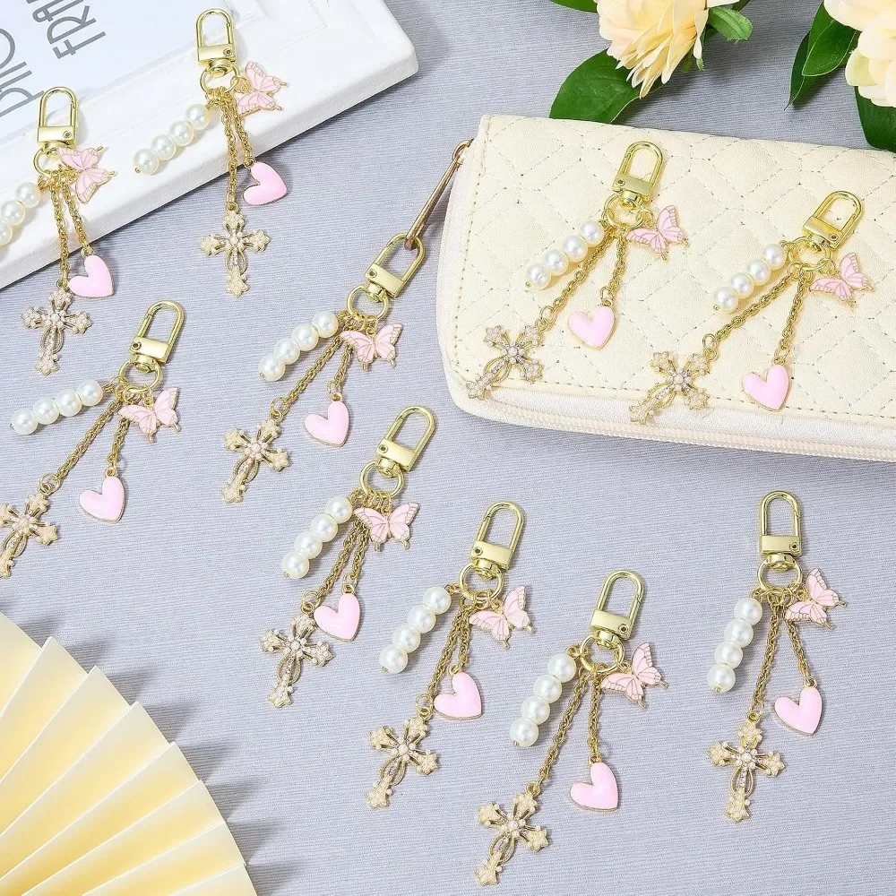 5-15Pcs Pink Butterfly Heart C - Women Bags For Eid 评论和价格