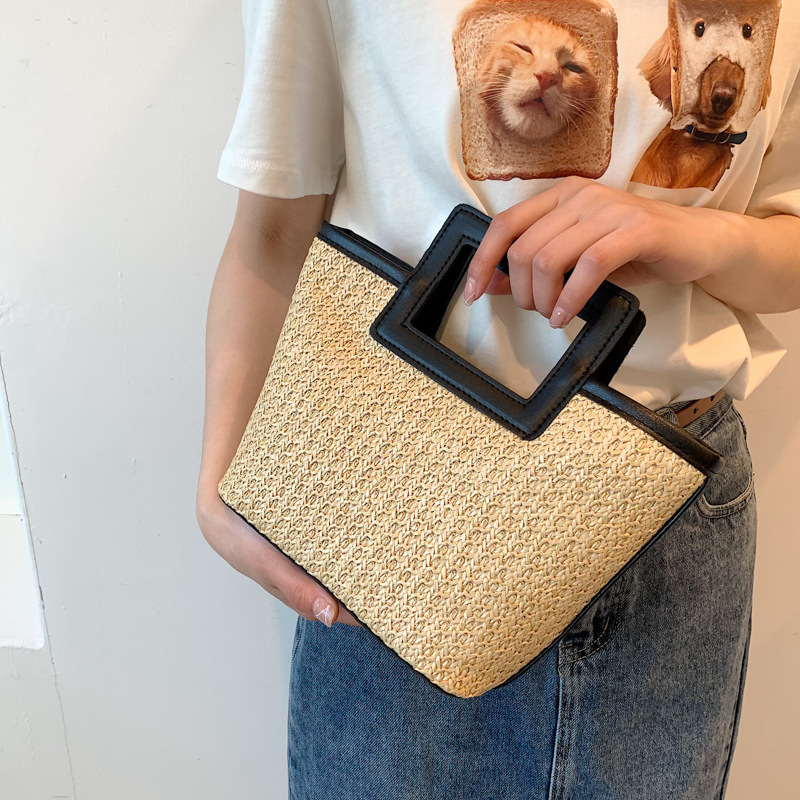 Square Hollow Handle Straw Wov - Women'S Bags Top 10 评论和价格