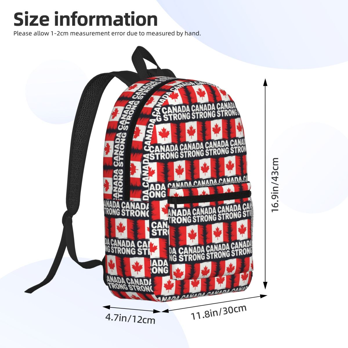 Canada Strong Student Backpack - Women Bags In Canada 评论和价格