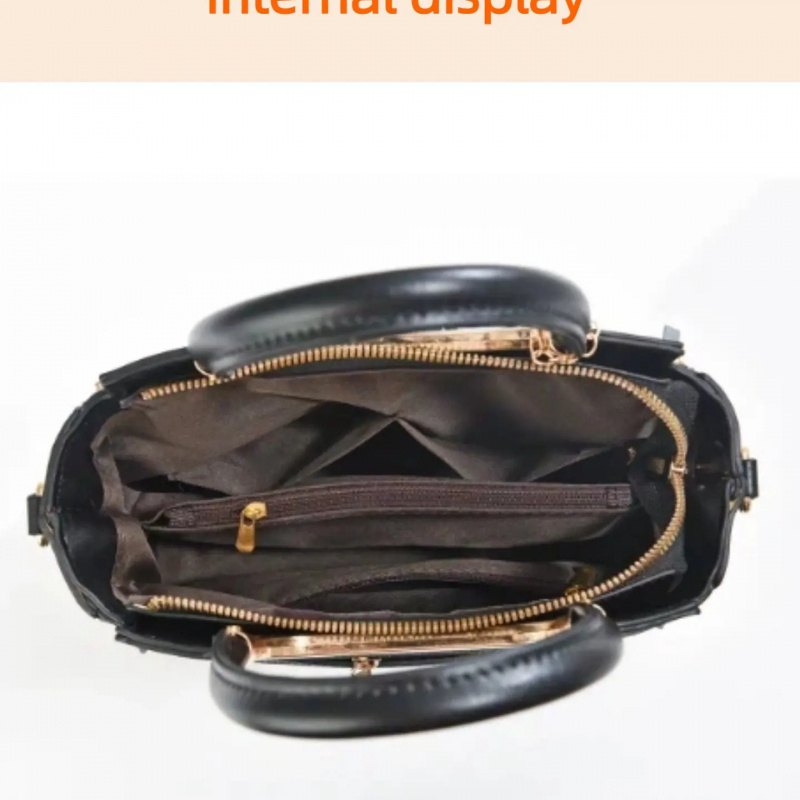 Elegant Women's Handbag Set, M - Women Bags Leather 评论和价格