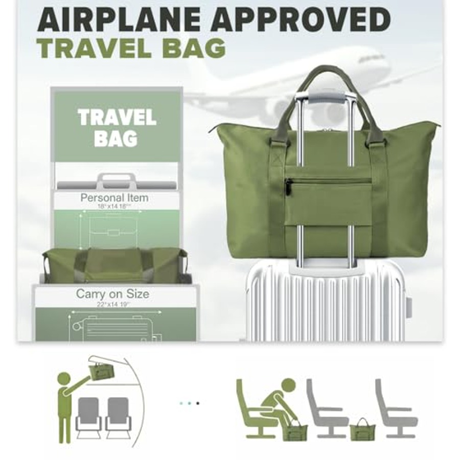 Travel Duffle Bag, Weekender T - Women Bags Leather 评论和价格
