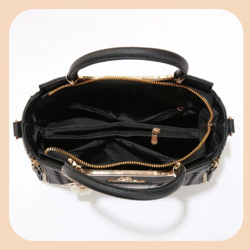 3-piece handbag set made of ly - Women Bags Leather 评论和价格