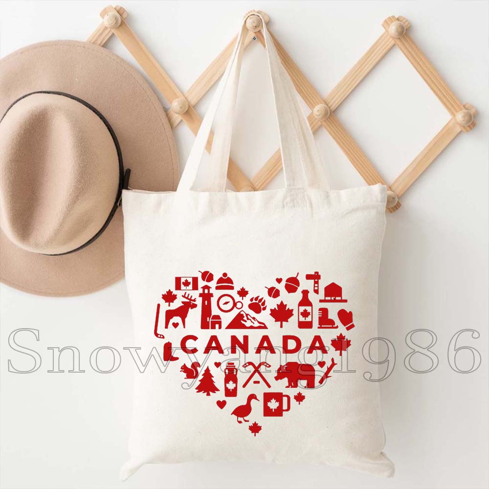 Canada Map Flag Happy Canadian - Women Bags In Canada 评论和价格