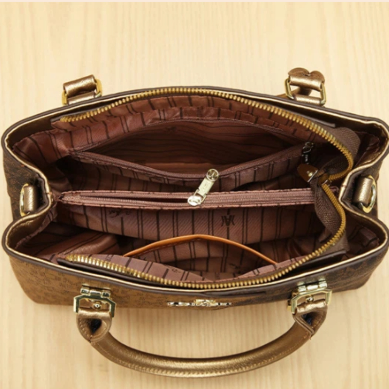 3-piece women's bag set, luxur - Women Bags Leather 评论和价格