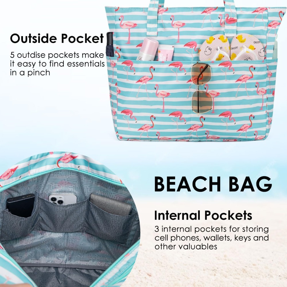 Beach Bags For Women Waterproo - Women Bags Large 评论和价格