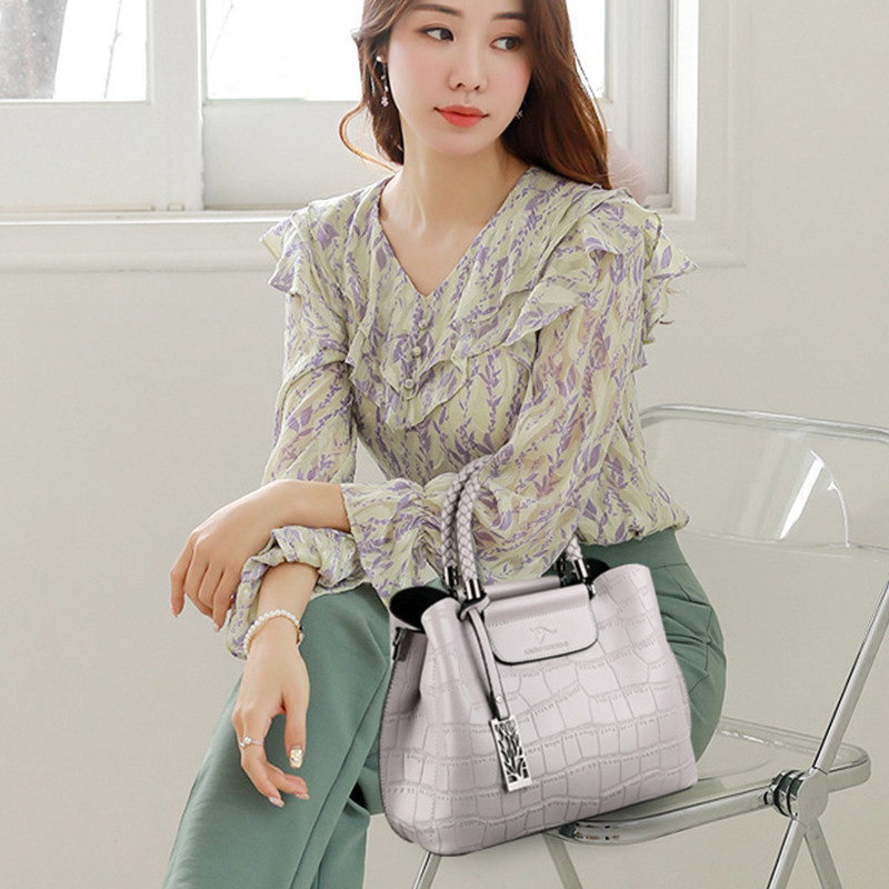 Genuine Leather Handbags For W - Women Bags Trend 2025 评论和价格