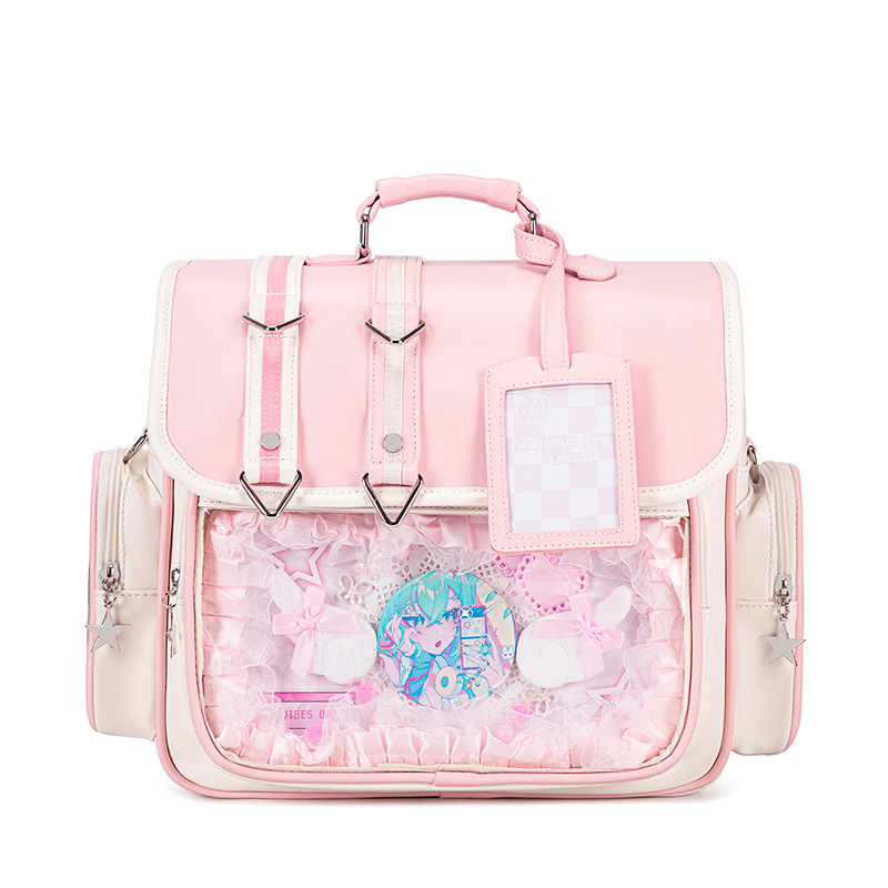 Japanese Schoolbag Youth Girls - Women Bags Medium Size 评论和价格