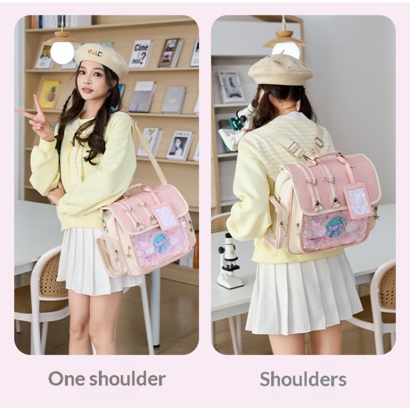 Japanese Schoolbag Youth Girls - Women Bags Medium Size 评论和价格