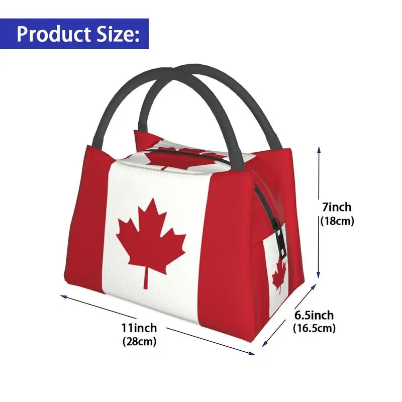 Flag Of Canada Insulated Lunch - Women Bags In Canada 评论和价格
