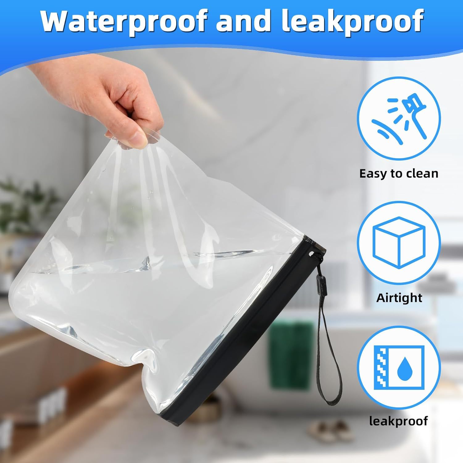 2pcs Luggage Transparent Trave - Women Bags For Airport 评论和价格