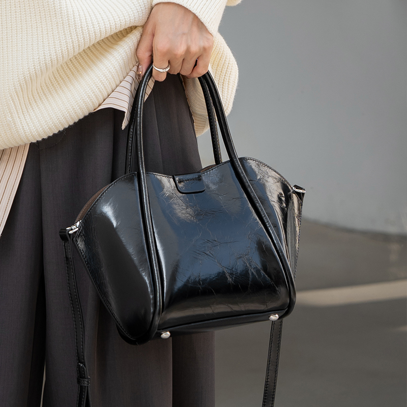Genuine Cowhide Leather Top Ha - Women'S Bags Top 10 评论和价格