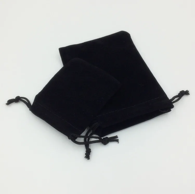 50pcs 10x12cm Black Velvet Fla - Women Bags For Eid 评论和价格