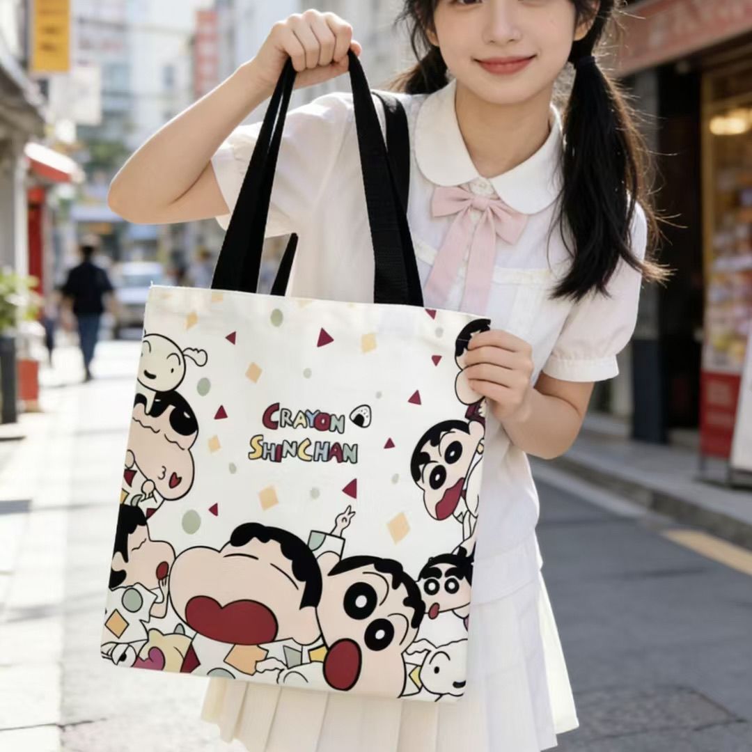 2026 New Crayon Shin-chan Canv - Women Bags Medium Size 评论和价格