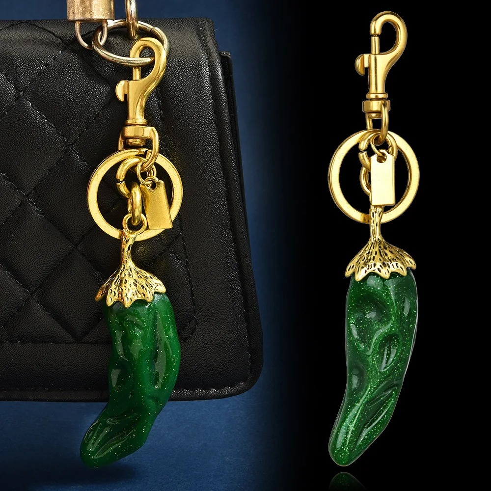 2/4/6 Pcs Resin Chili Pepper B - Women Bags For Eid 评论和价格