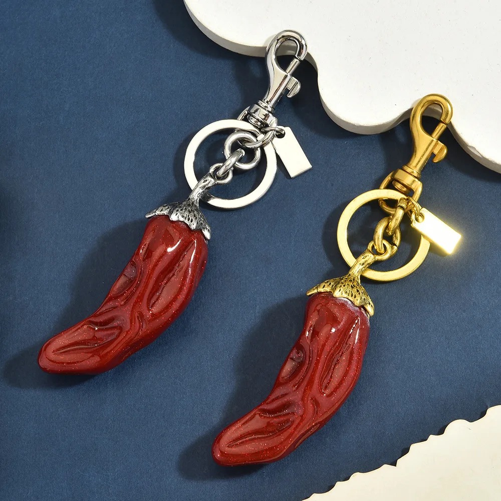 2/4/6 Pcs Resin Chili Pepper B - Women Bags For Eid 评论和价格