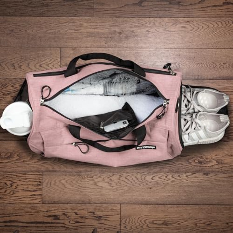 ® Gym Bag for Men and Women wi - Women Bags Leather 评论和价格