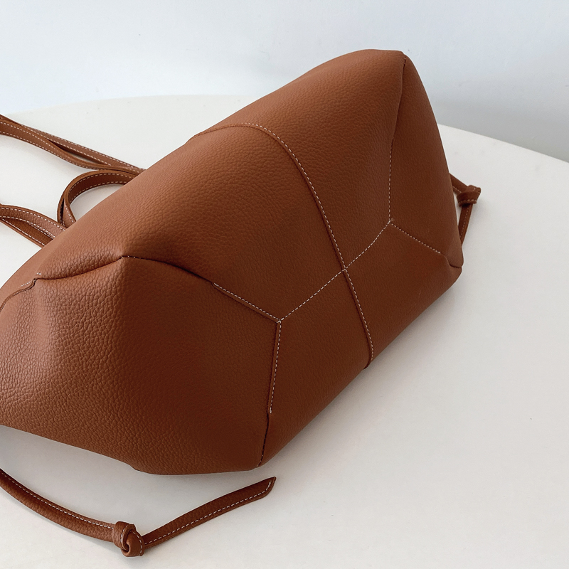 Large Capacity Leather Zipper  - Women Bags Trend 2025 评论和价格