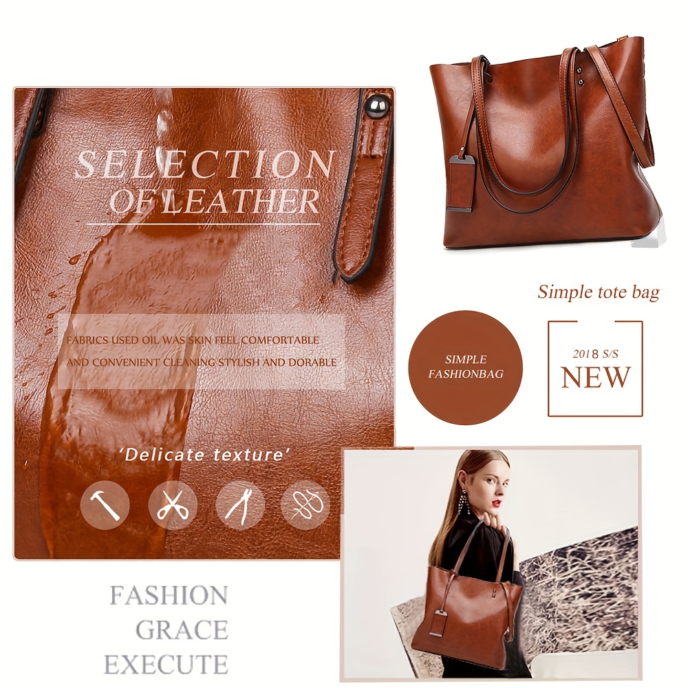 Fashionable Classic Retro Leat - Women Bags For Work 评论和价格
