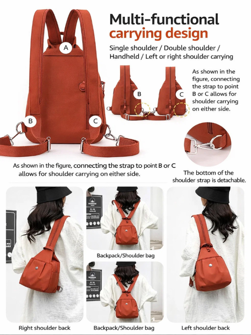 Women's Lightweight Mini Backp - Women Bags Medium Size 评论和价格
