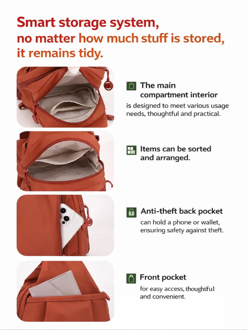 Women's Lightweight Mini Backp - Women Bags Medium Size 评论和价格