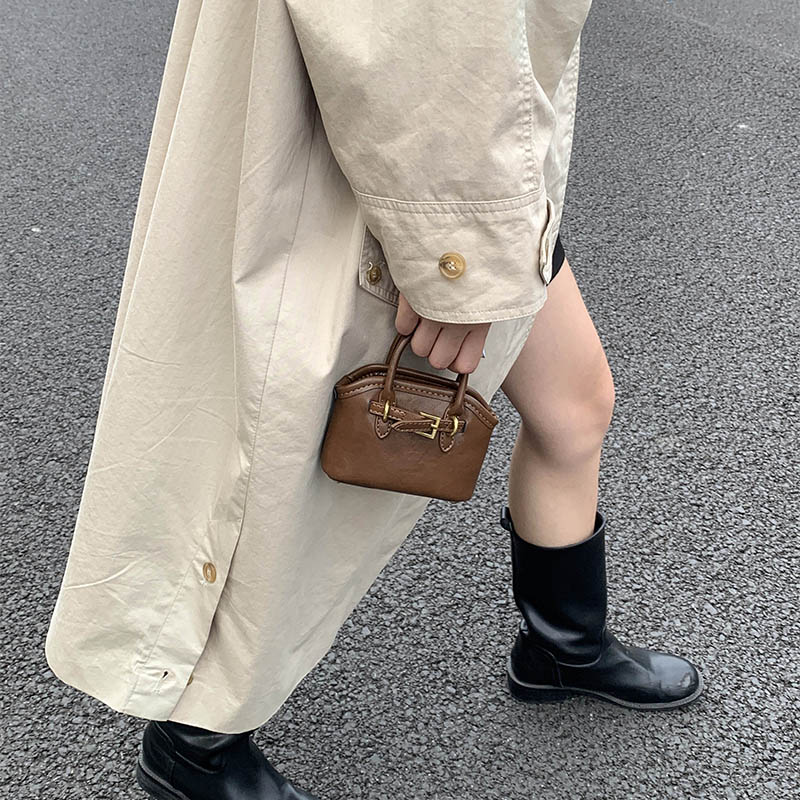 LEFTSIDE Big PU Leather Short  - Women Bags For Airport 评论和价格