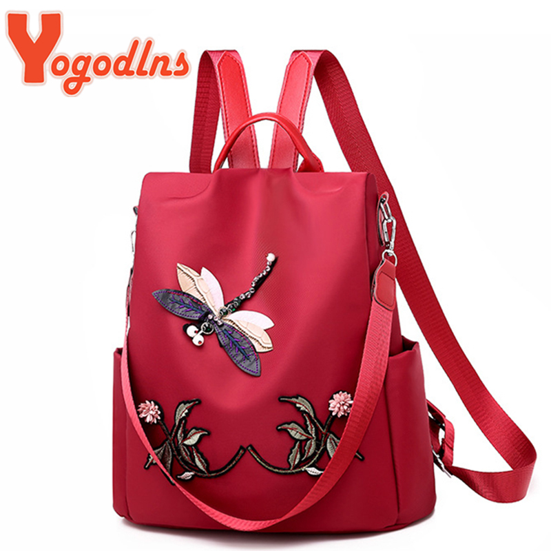 Yogodlns Fashion Embroidery Ba - Women Bags Medium Size 评论和价格