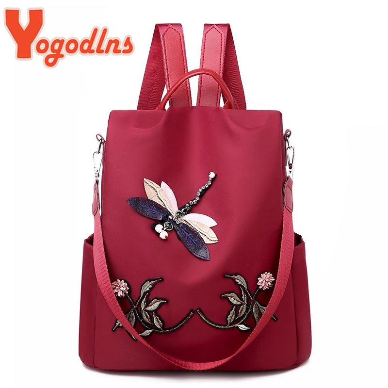 Yogodlns Fashion Embroidery Ba - Women Bags Medium Size 评论和价格