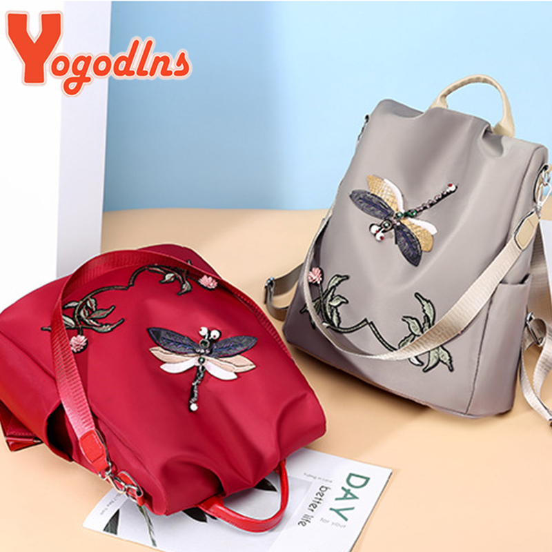 Yogodlns Fashion Embroidery Ba - Women Bags Medium Size 评论和价格